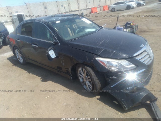 HYUNDAI GENESIS 2014 kmhgc4dd8eu260409