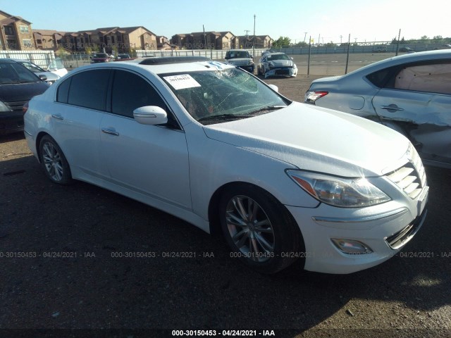 HYUNDAI GENESIS 2014 kmhgc4dd8eu261172