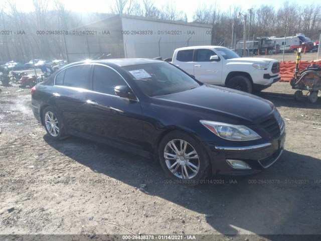 HYUNDAI GENESIS 2012 kmhgc4dd9cu152314