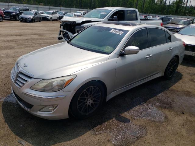 HYUNDAI GENESIS 3. 2012 kmhgc4dd9cu167167