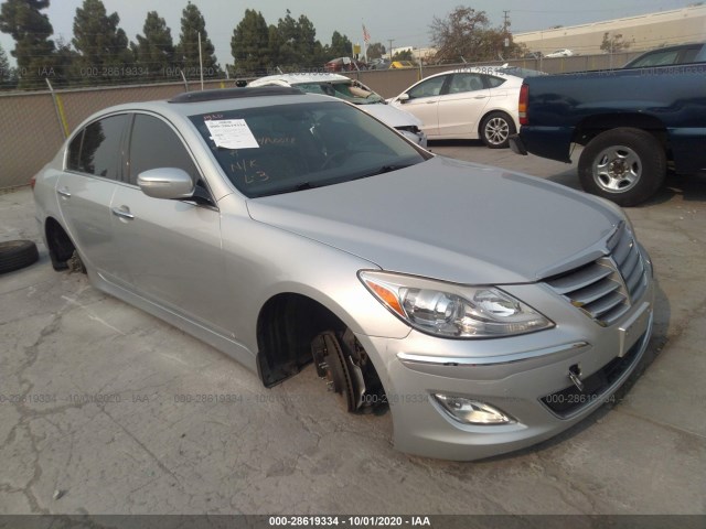 HYUNDAI GENESIS 2012 kmhgc4dd9cu172997