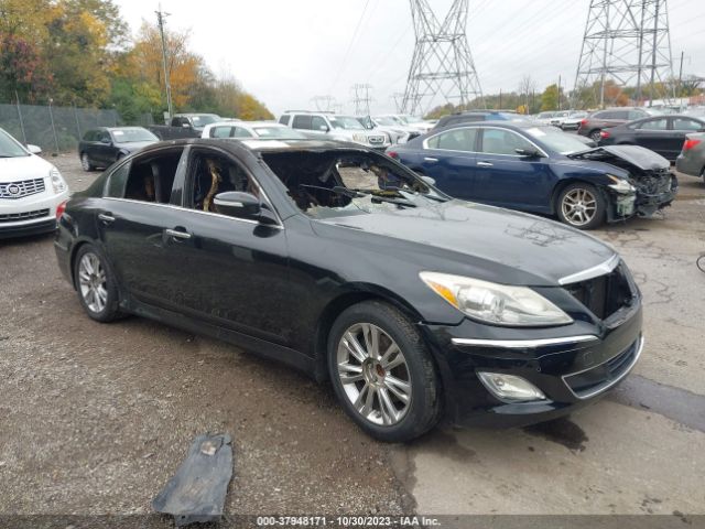 HYUNDAI GENESIS 2012 kmhgc4dd9cu173504