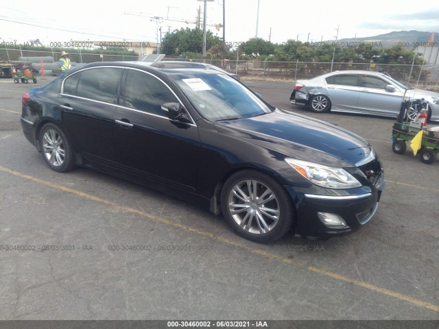 HYUNDAI GENESIS 2012 kmhgc4dd9cu185698