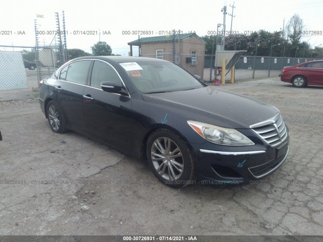 HYUNDAI GENESIS 2012 kmhgc4dd9cu186169