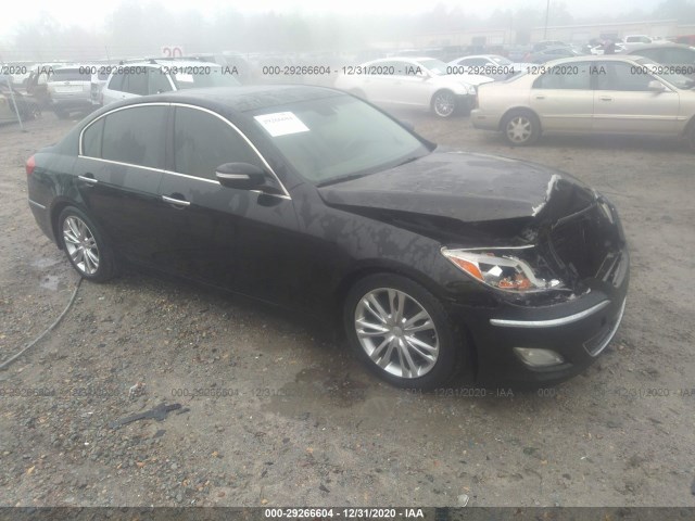 HYUNDAI GENESIS 2012 kmhgc4dd9cu194482