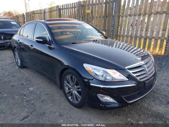 HYUNDAI GENESIS 2012 kmhgc4dd9cu198810