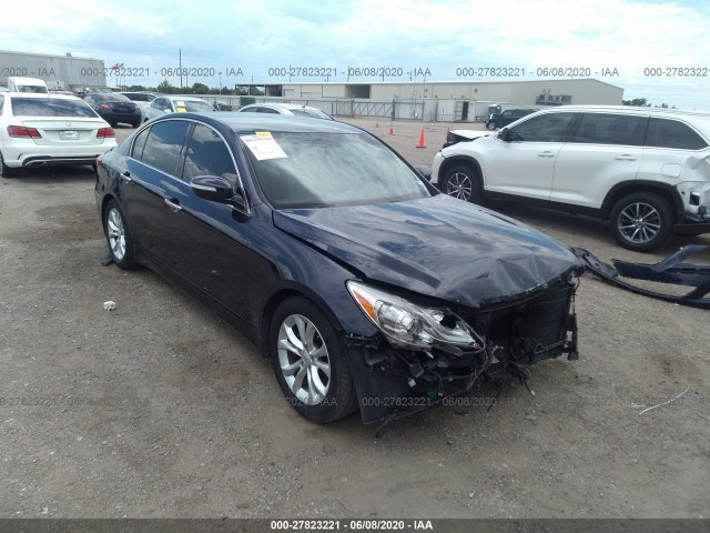 HYUNDAI GENESIS 2013 kmhgc4dd9du213341