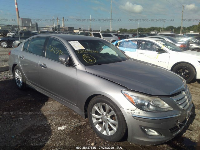 HYUNDAI GENESIS 2013 kmhgc4dd9du221147