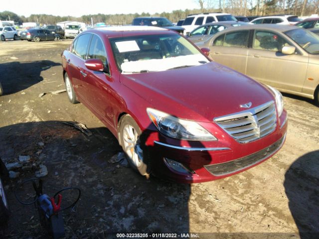 HYUNDAI GENESIS 2013 kmhgc4dd9du240278