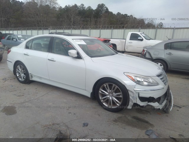 HYUNDAI GENESIS 2013 kmhgc4dd9du250485