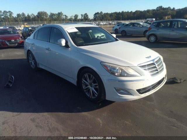 HYUNDAI GENESIS 2013 kmhgc4dd9du254486