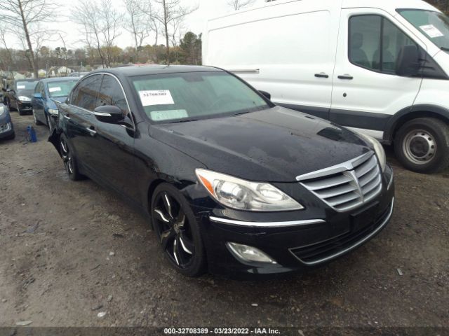 HYUNDAI GENESIS 2012 kmhgc4ddxcu153522