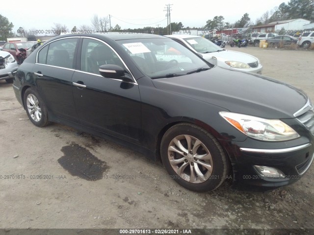 HYUNDAI GENESIS 2012 kmhgc4ddxcu157778