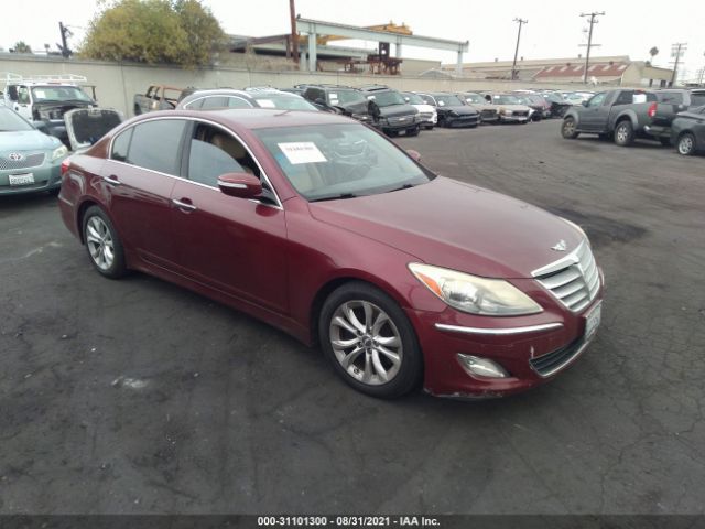 HYUNDAI GENESIS 2012 kmhgc4ddxcu192076