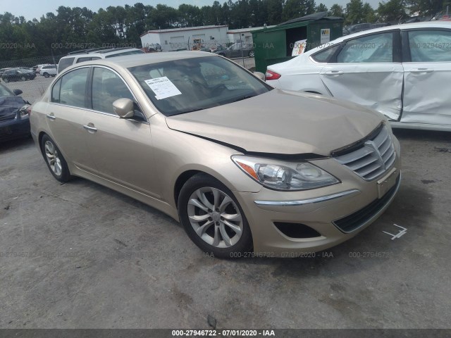 HYUNDAI GENESIS 2012 kmhgc4ddxcu196466