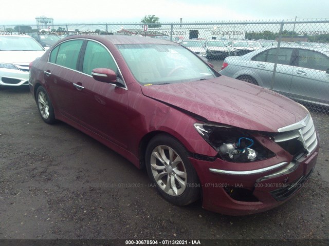 HYUNDAI GENESIS 2013 kmhgc4ddxdu215941