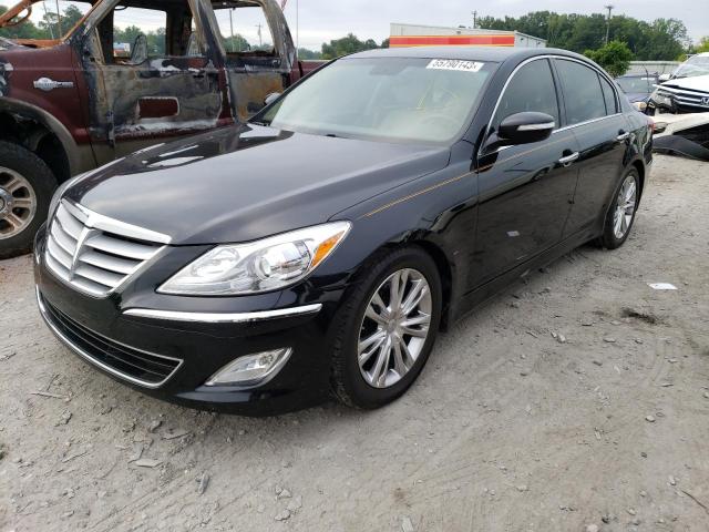 HYUNDAI GENESIS 3. 2013 kmhgc4ddxdu223716