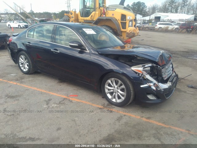 HYUNDAI GENESIS 2013 kmhgc4ddxdu230228