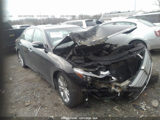 HYUNDAI GENESIS 2013 kmhgc4ddxdu233579