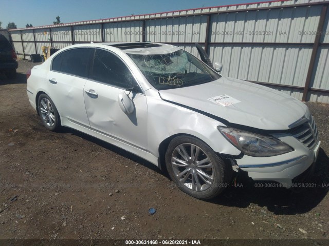 HYUNDAI GENESIS 2013 kmhgc4ddxdu241407