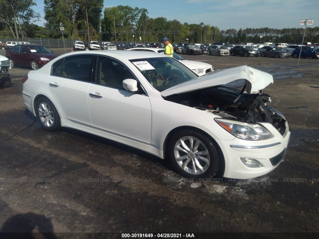 HYUNDAI GENESIS 2013 kmhgc4ddxdu248261