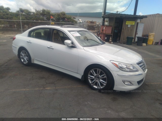 HYUNDAI GENESIS 2013 kmhgc4ddxdu254335