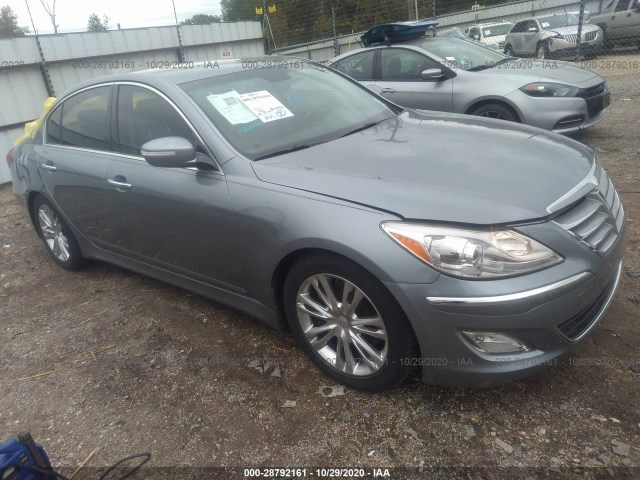 HYUNDAI GENESIS 2014 kmhgc4ddxeu262291