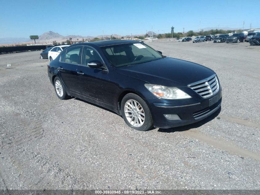 HYUNDAI GENESIS 2011 kmhgc4de2bu137676