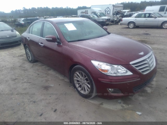 HYUNDAI GENESIS 2011 kmhgc4de2bu138925