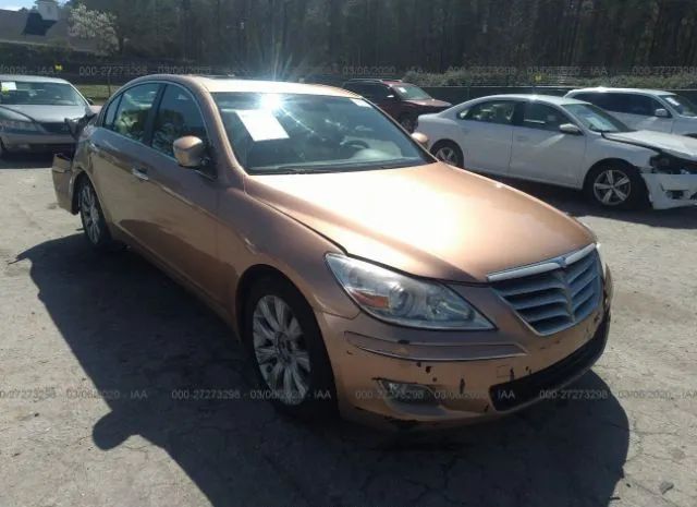 HYUNDAI GENESIS 2010 kmhgc4de3au075753