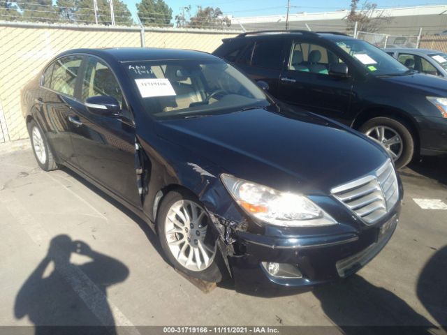 HYUNDAI GENESIS 2010 kmhgc4de3au086154