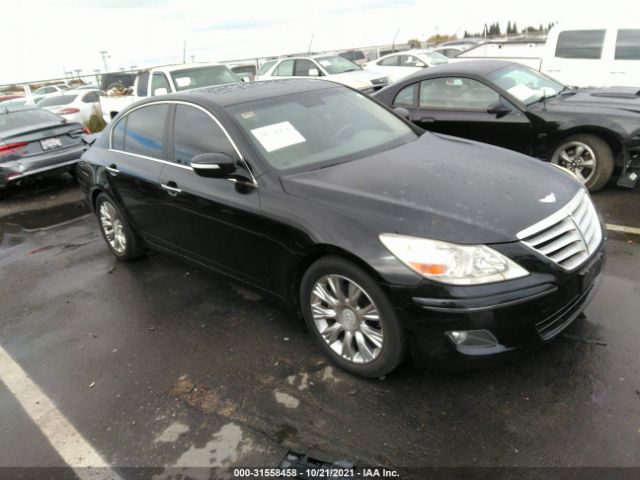 HYUNDAI GENESIS 2010 kmhgc4de4au101597