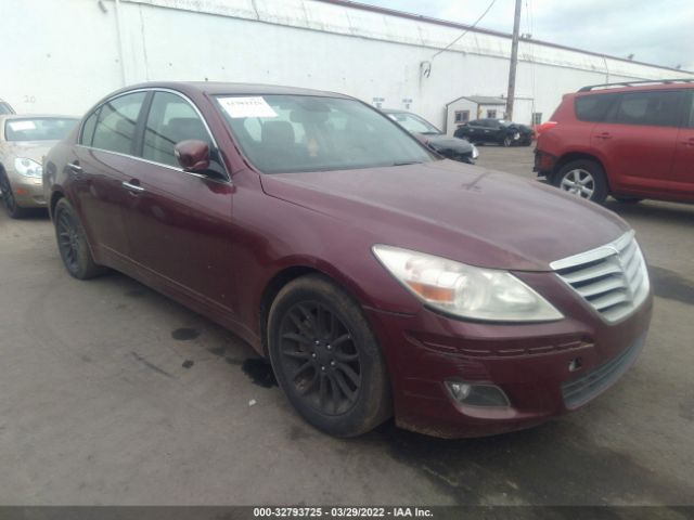 HYUNDAI GENESIS 2010 kmhgc4de5au105075