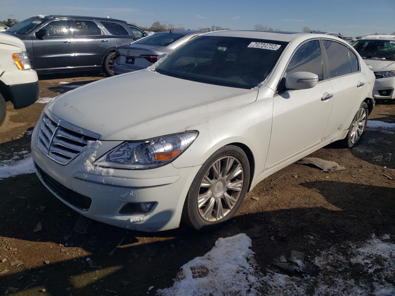 HYUNDAI GENESIS 2010 kmhgc4de6au077738