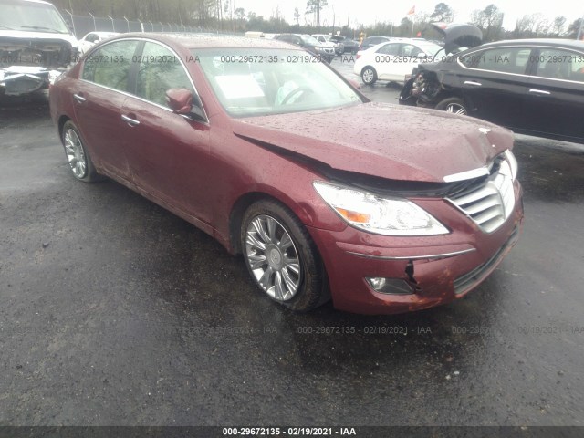 HYUNDAI GENESIS 2011 kmhgc4de6bu117351