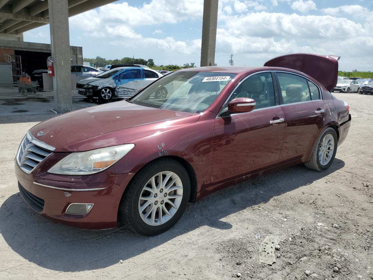 HYUNDAI GENESIS 2011 kmhgc4de6bu133128