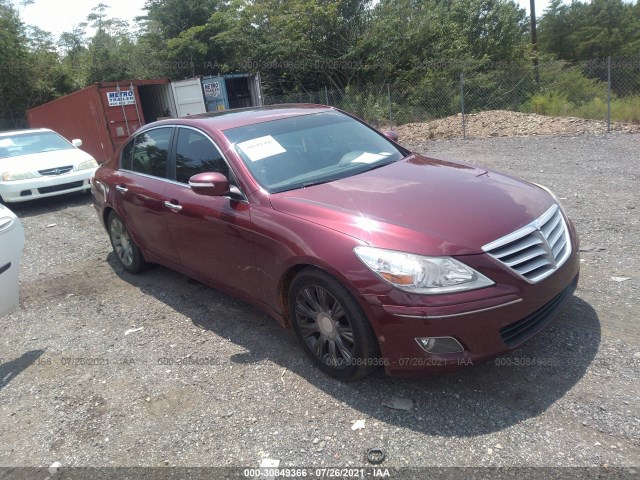 HYUNDAI GENESIS 2010 kmhgc4de8au080432