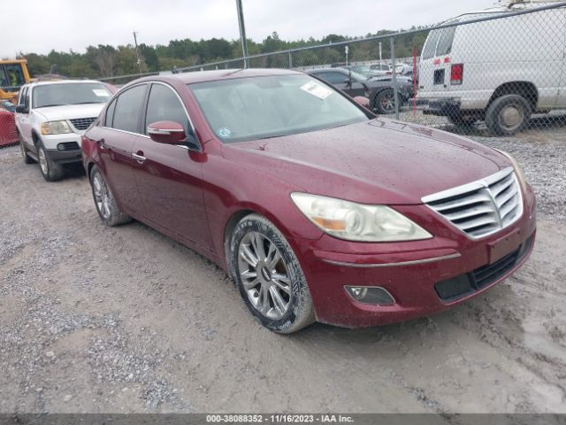 HYUNDAI GENESIS 2010 kmhgc4de8au093794