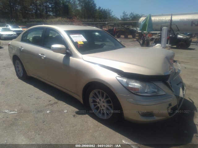 HYUNDAI GENESIS 2011 kmhgc4de9bu137514