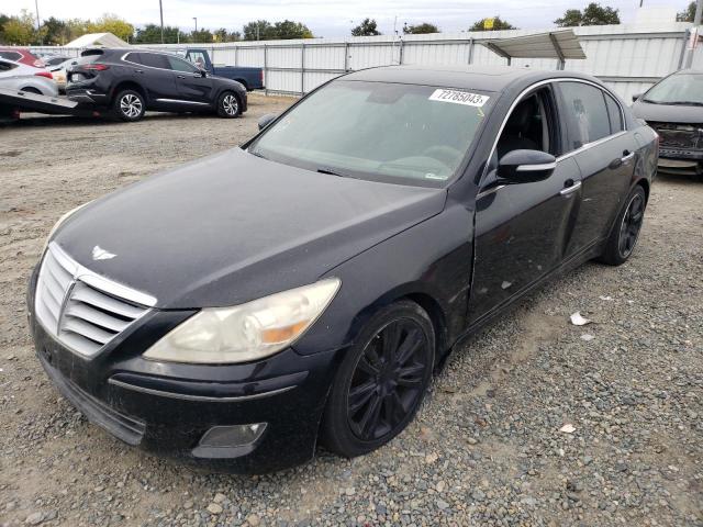 HYUNDAI GENESIS 2010 kmhgc4dexau086281