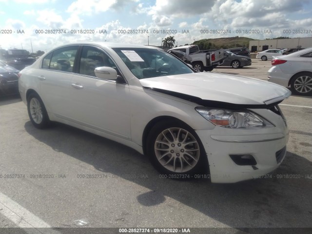 HYUNDAI GENESIS 2011 kmhgc4dexbu122844