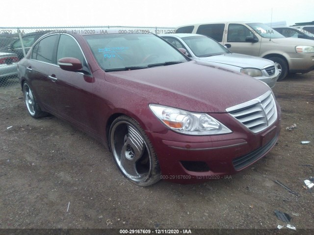 HYUNDAI GENESIS 2011 kmhgc4dexbu134038