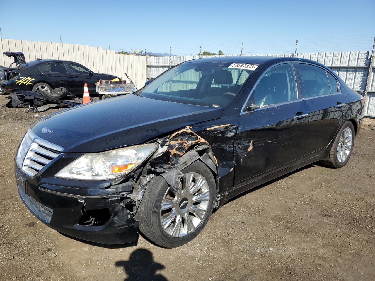 HYUNDAI GENESIS 2011 kmhgc4dexbu134668