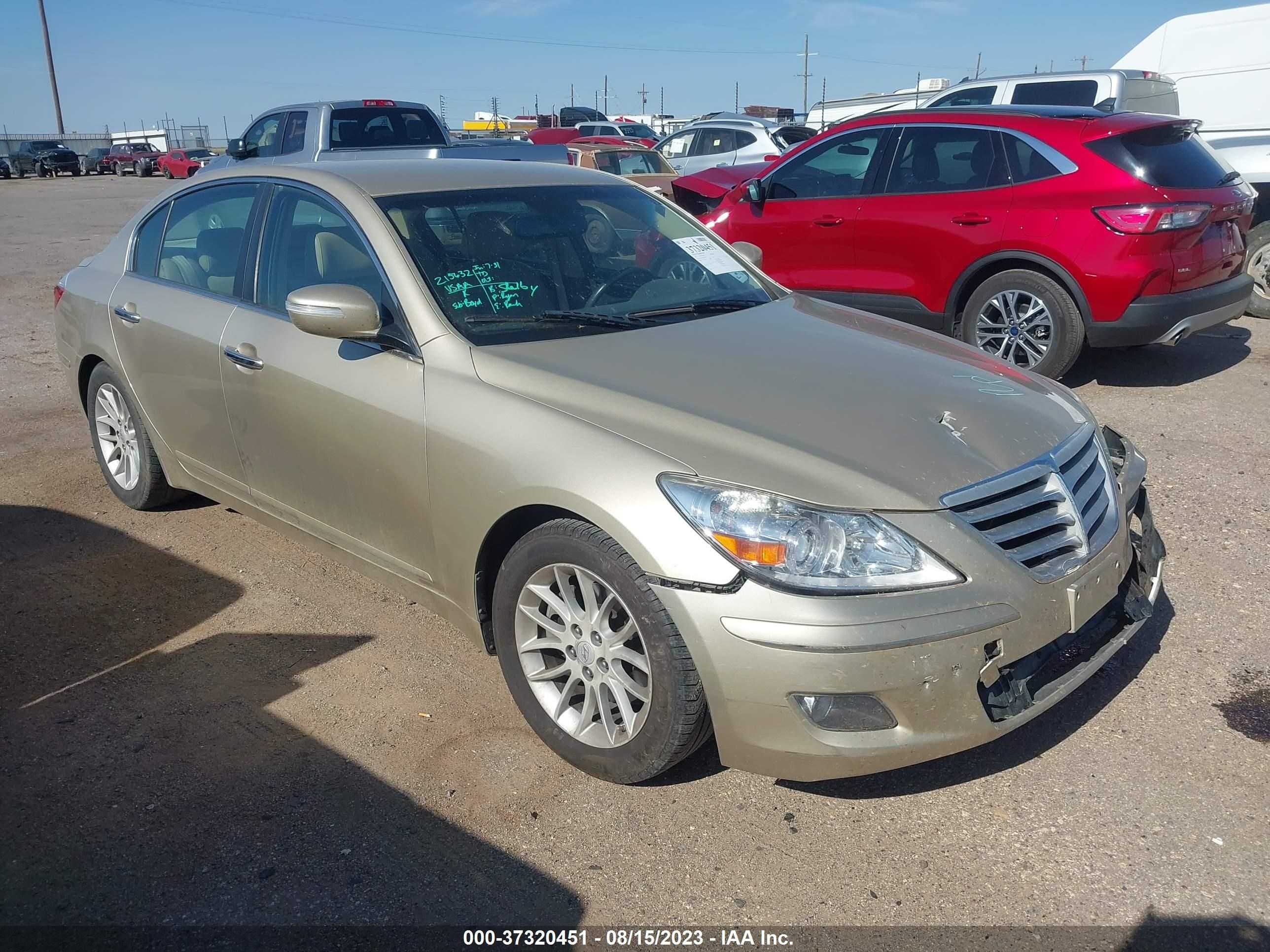 HYUNDAI GENESIS 2011 kmhgc4dexbu139272