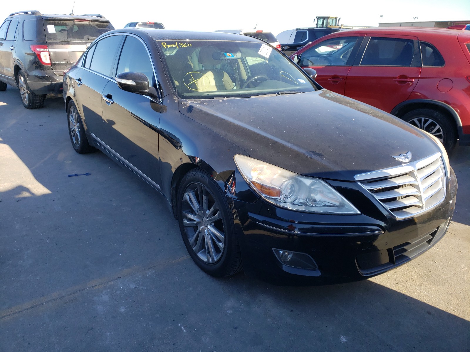 HYUNDAI GENESIS 4. 2010 kmhgc4df0au107955