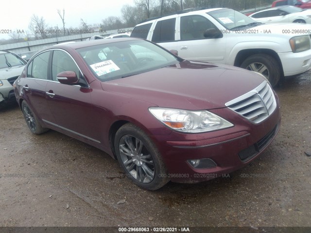 HYUNDAI GENESIS 2011 kmhgc4df0bu125387