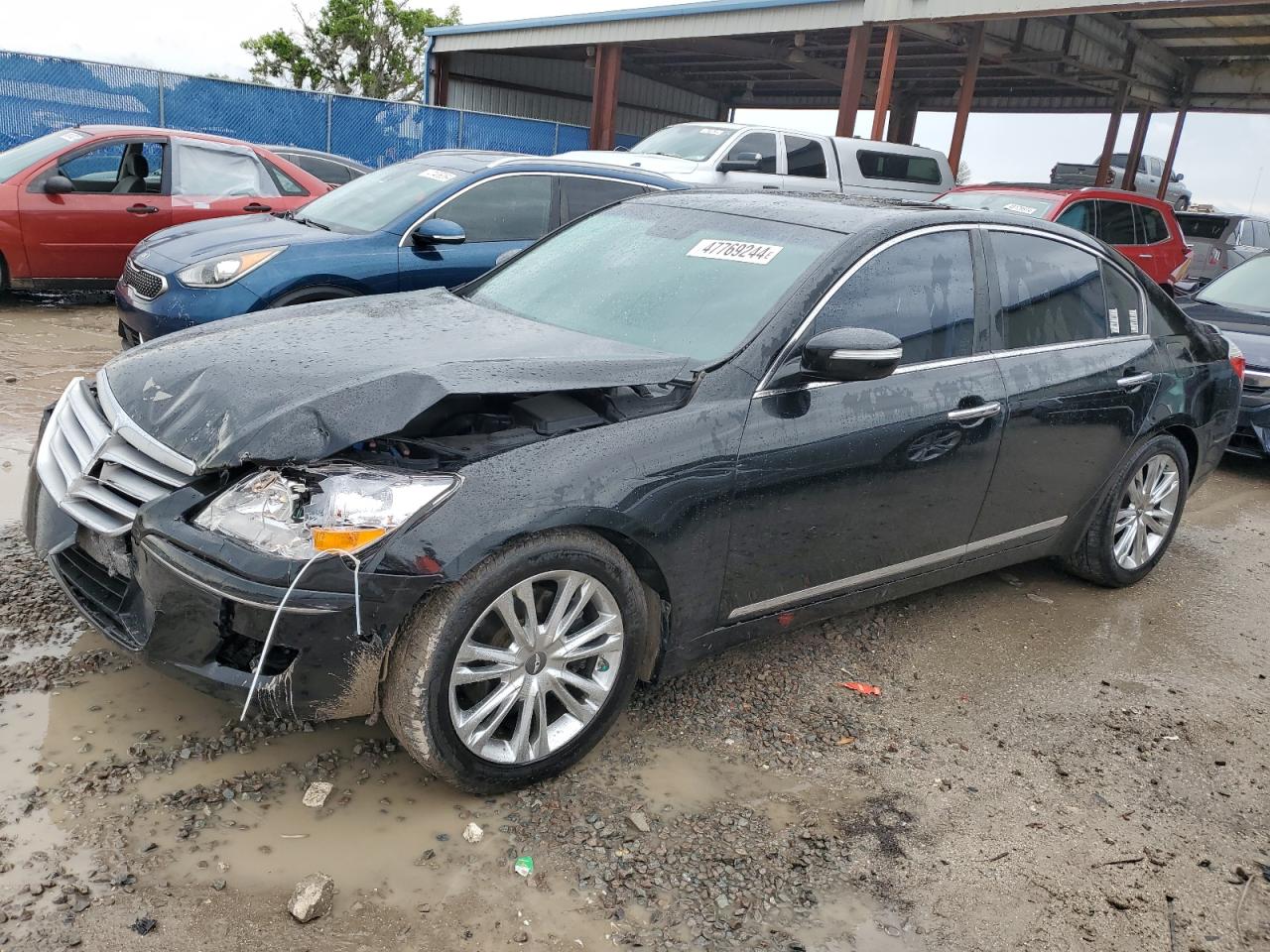 HYUNDAI GENESIS 2011 kmhgc4df1bu128766