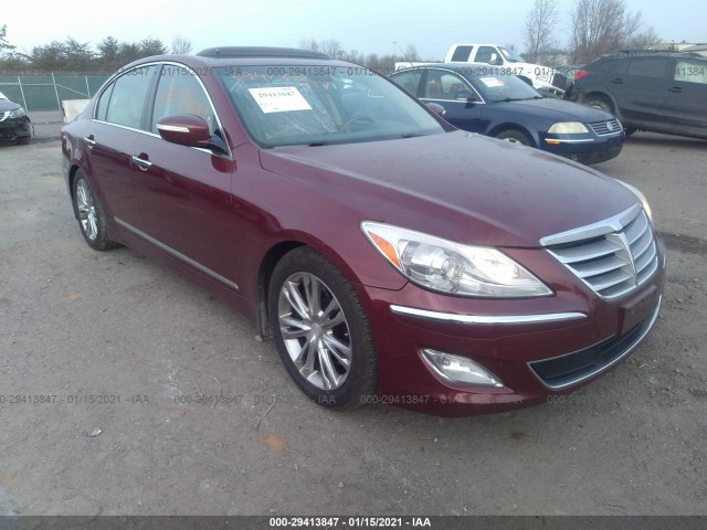 HYUNDAI GENESIS 2012 kmhgc4df1cu172042