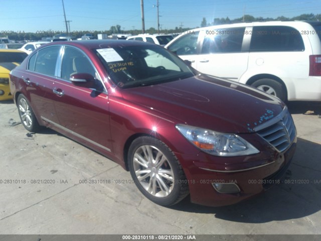 HYUNDAI GENESIS 2010 kmhgc4df2au072867