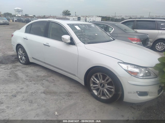 HYUNDAI GENESIS 2011 kmhgc4df2bu125374